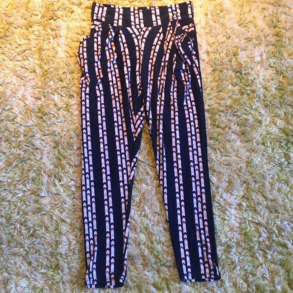 ShoSho Jogger Harem Pants Art Deco design